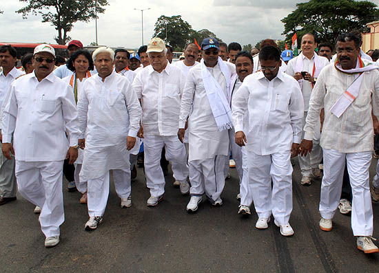 siddaramaiah padayatre