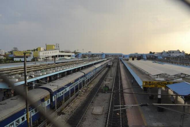 sikindrabad railway staian