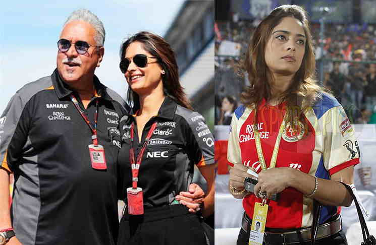 Vijay Mallya and Pinky Lalwani
