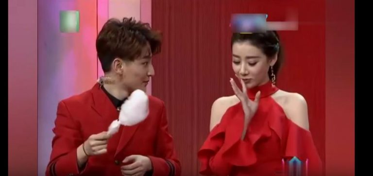 Woman eating cand 2