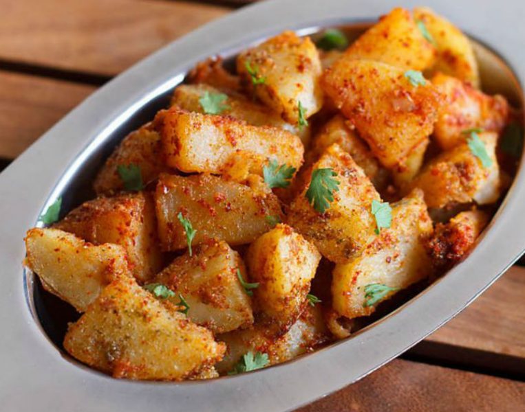 aloo chat recipe