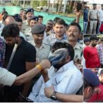 rape accused slap