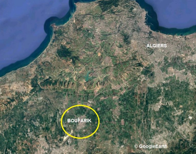 Algerian military plane crashes 2