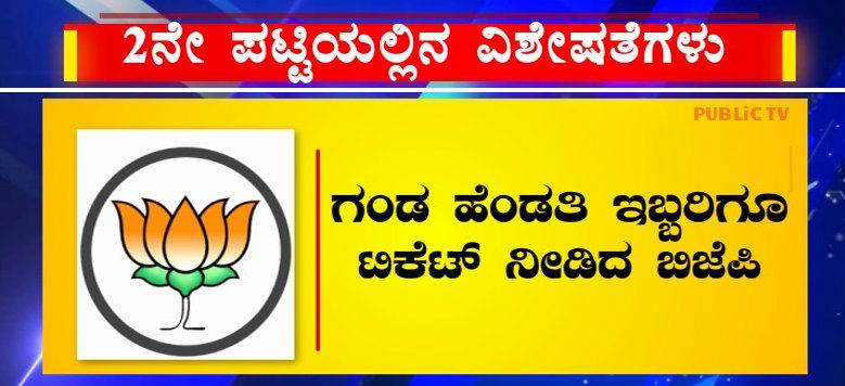 BJP LIST GFX