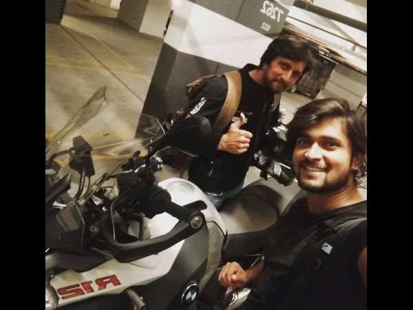 SUDEEP BIKE RIDE 1