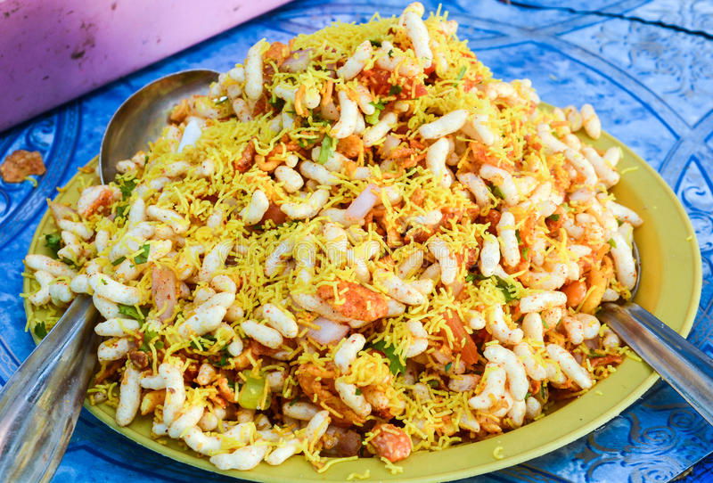 bhel puri spicy indian street food 70833848