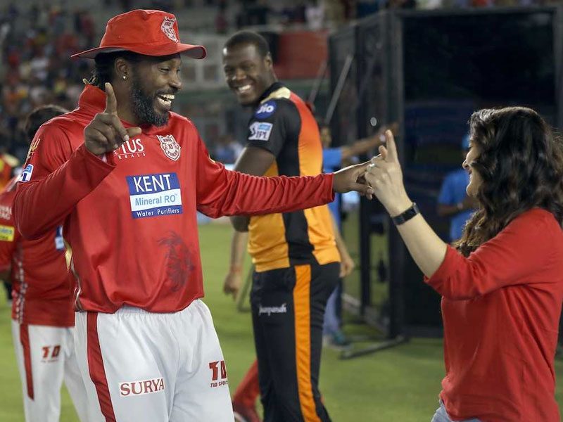 chris gayle dance ipl 2018