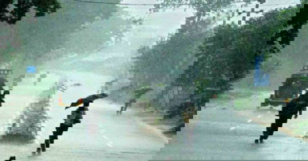 Rain at Andrapradesh