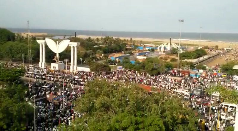 KARUNANIDHI CREMATION
