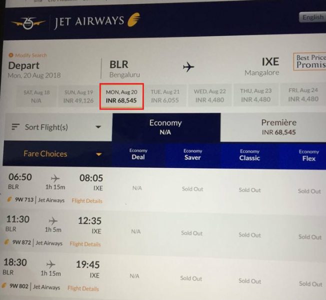 MNG FLIGHT RATE HIKE AV 1
