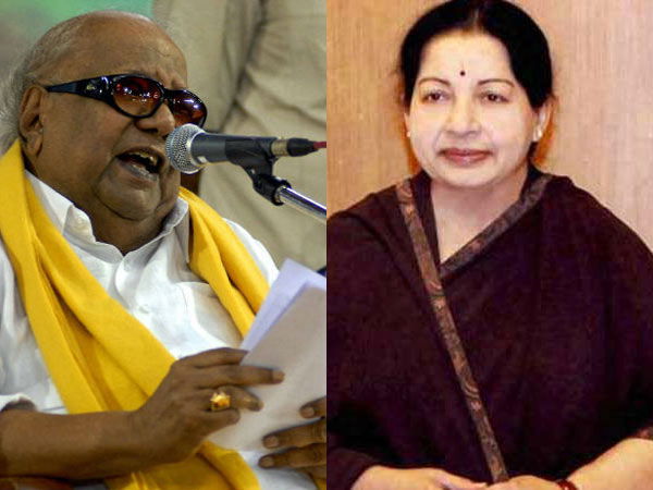 karunanidhi jayalalitha