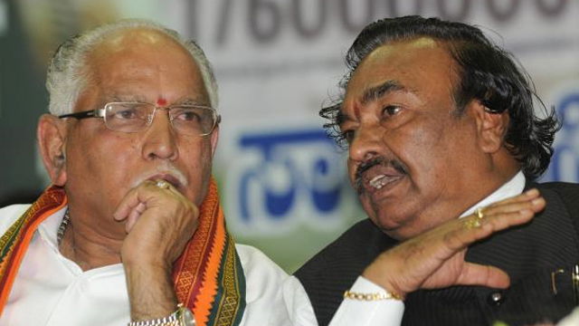 Eswarappa Left Out of BJP Team to Study Drought