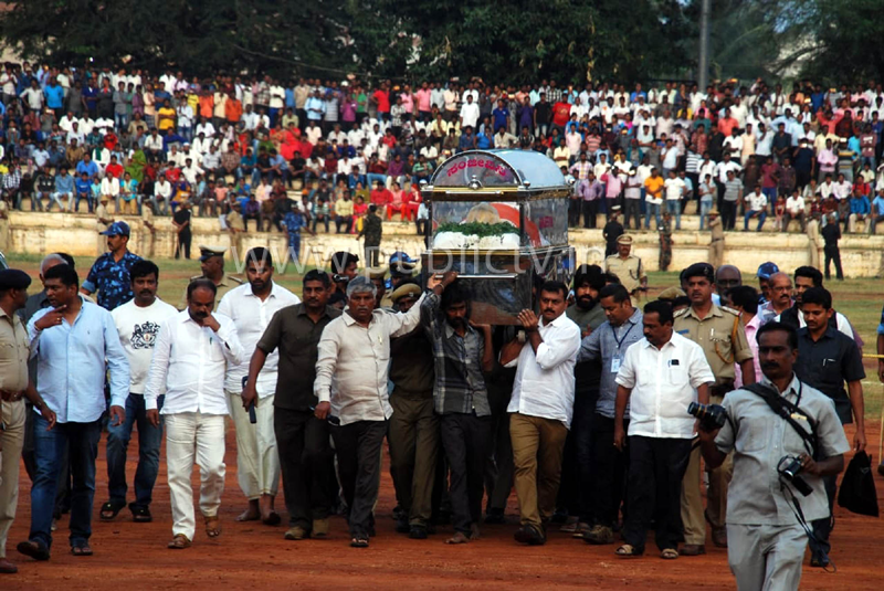 ambareesh dead body