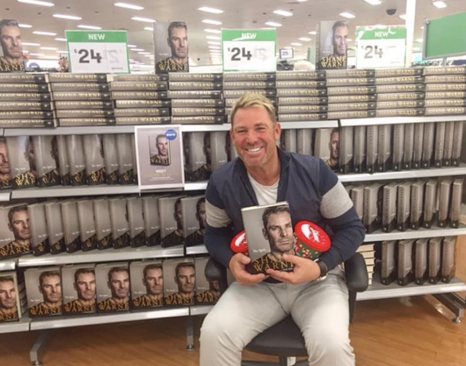 shane warne book