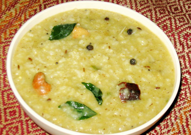 Indian Khara Pongal