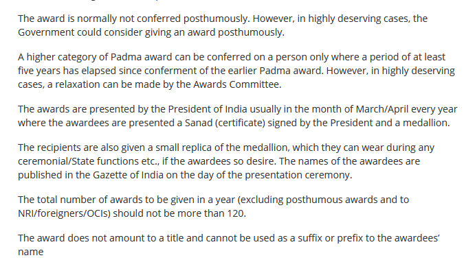 Lata Padma Awards 1