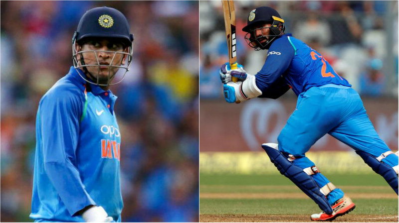 MS Dhoni dinesh karthik
