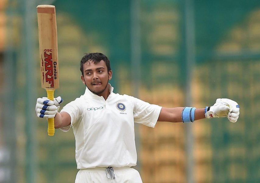 Prithvi Shaw 854x600