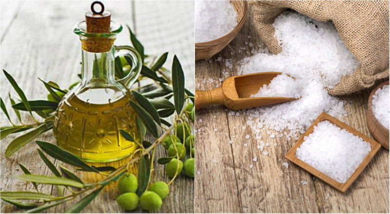salt olive oil