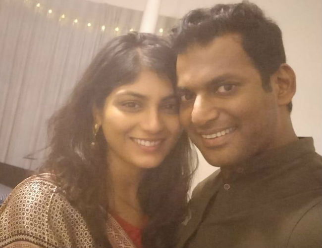 vishal anisha 2