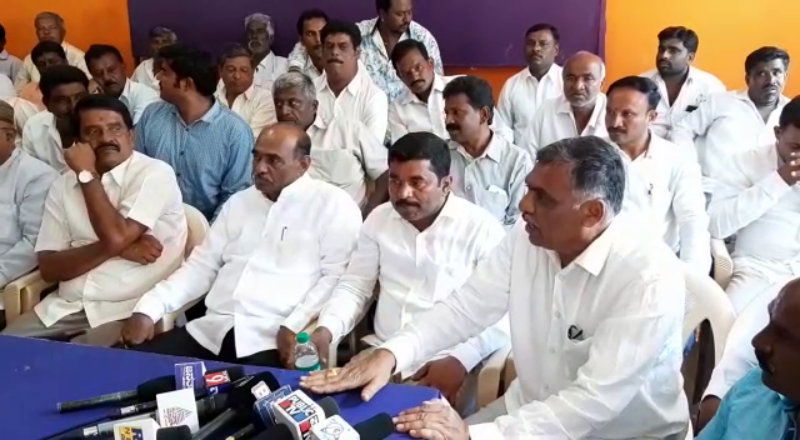 CKB Sudhakar Protest