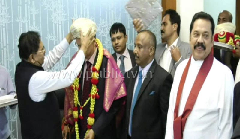 G. Parameshwar Mahinda Rajapaksa 1