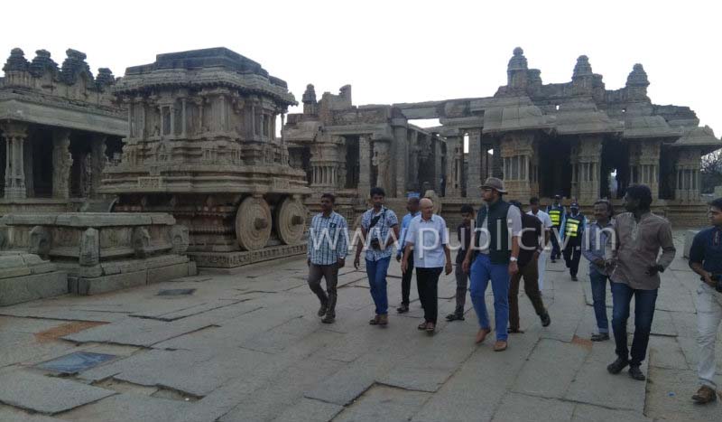HAMPI YADUVEER VISIT 1