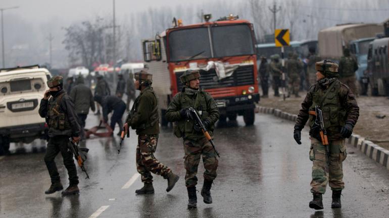 Pulwama terror attack kashmir AP