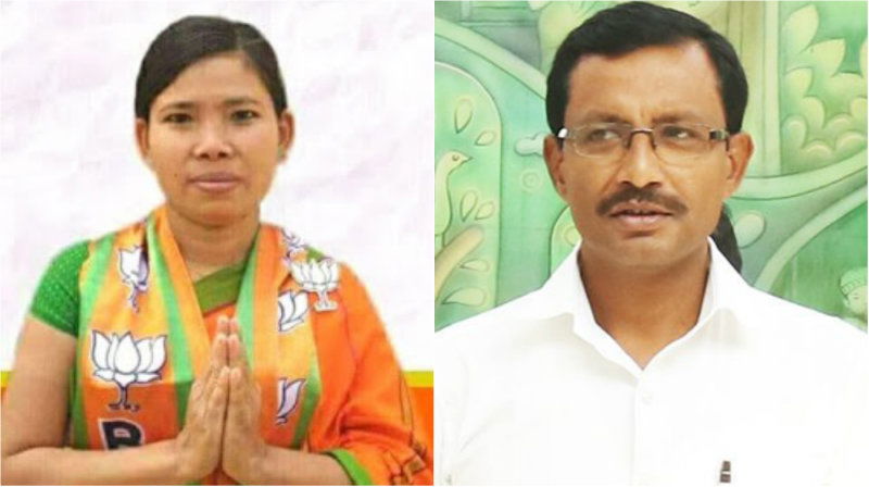 santana chakma BJP minister Manoj Kanti