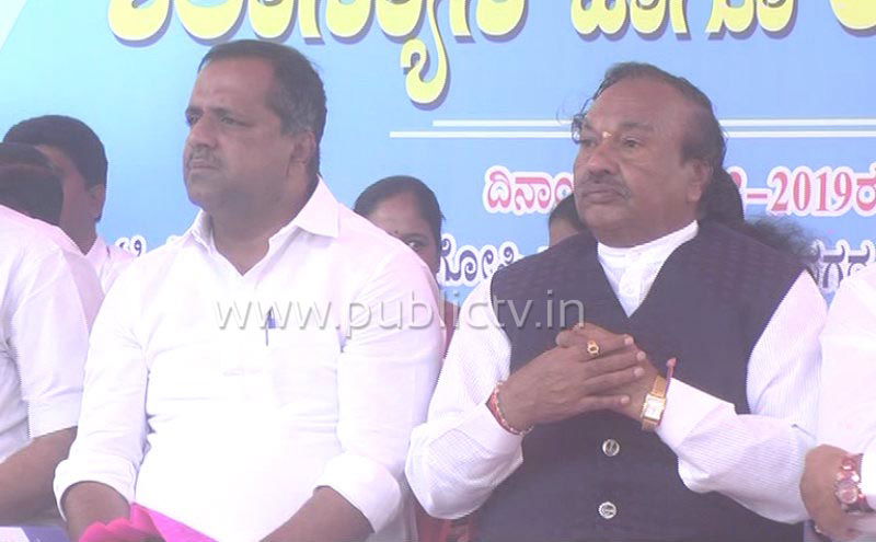 u.t. khader K. S. Eshwarappa