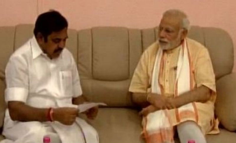 Edappadi K. Palaniswami PM Modi