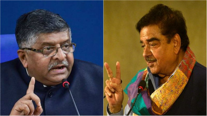 Ravi Shankar Prasad Shatrughan Sinha