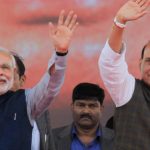 narendra modi and rajnath singh PTI