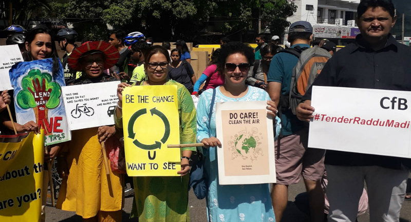protest against elevated corridor project 2 1