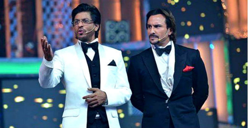 shah rukh khan filmfare host file photo