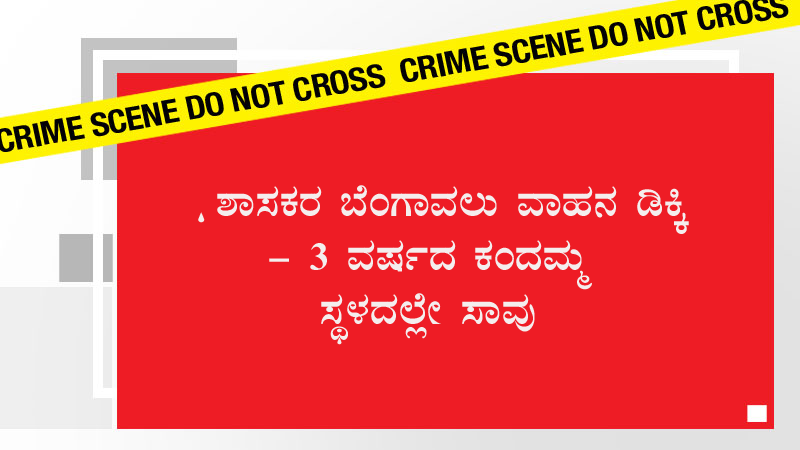 MLA CAR ACCIDENT