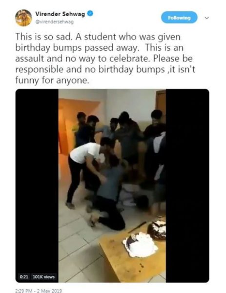 birthday bumps