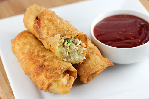 chicken egg rolls 1
