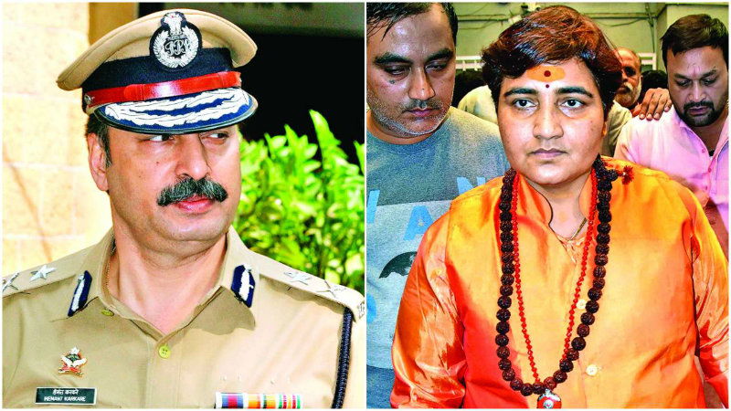hemantkarkare sadhvi pragya singh thakur