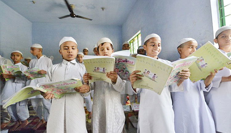 madarasa students