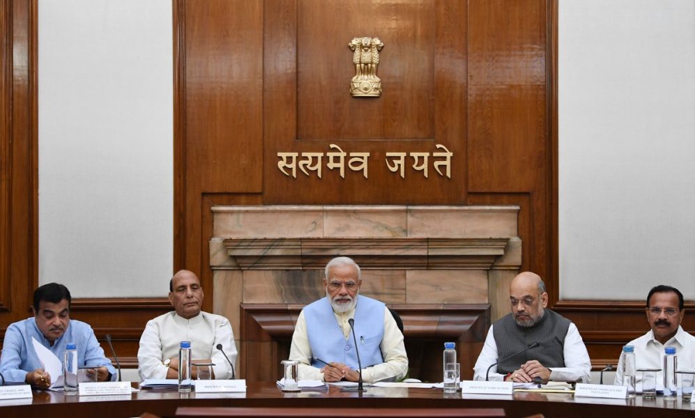 modi cabinet meeting 2