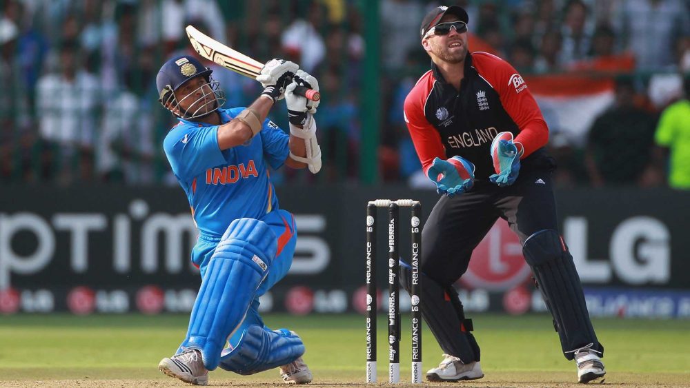 sachin tendulkar six