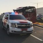 Bus Crash In Dubai