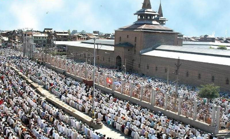 jamia masjid in srinagar