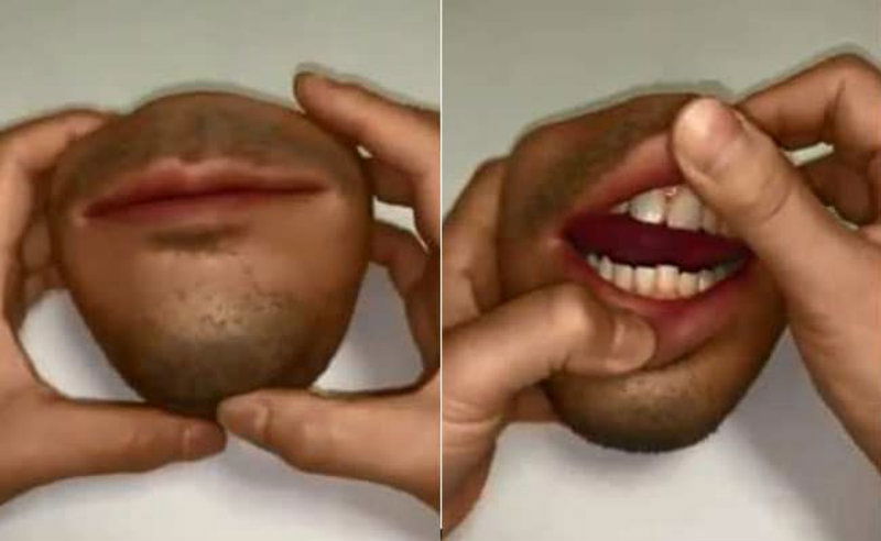 mouth purse