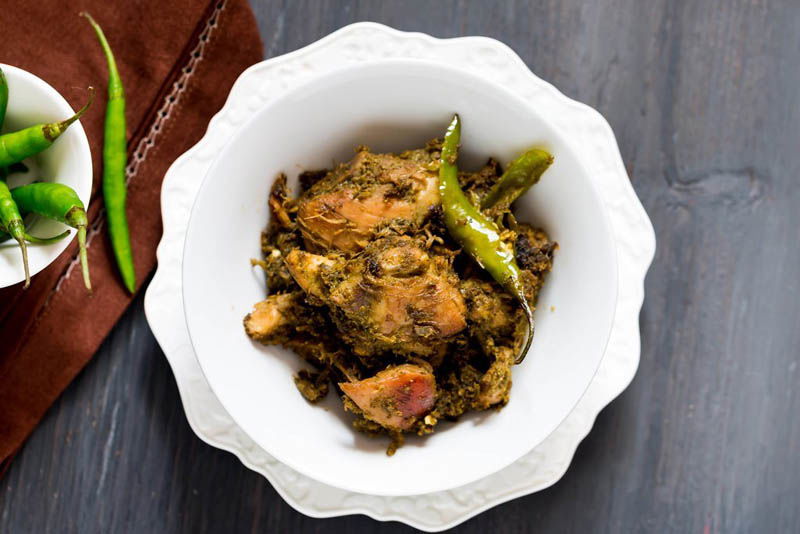 CHICKEN GREEN FRY 2