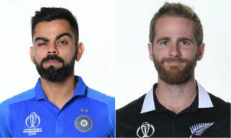 Virat Kohli and Kane Williamson
