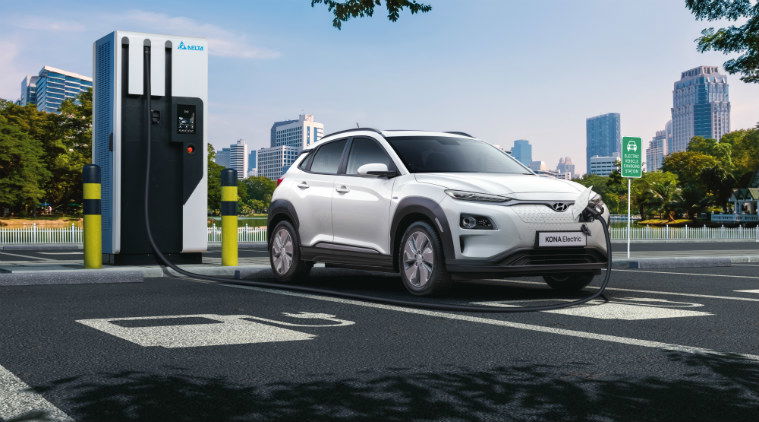 dc quick charger khyundai kona