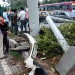 dehli accidnt