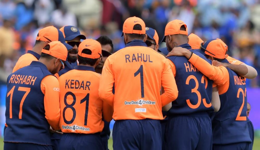 team india orrange